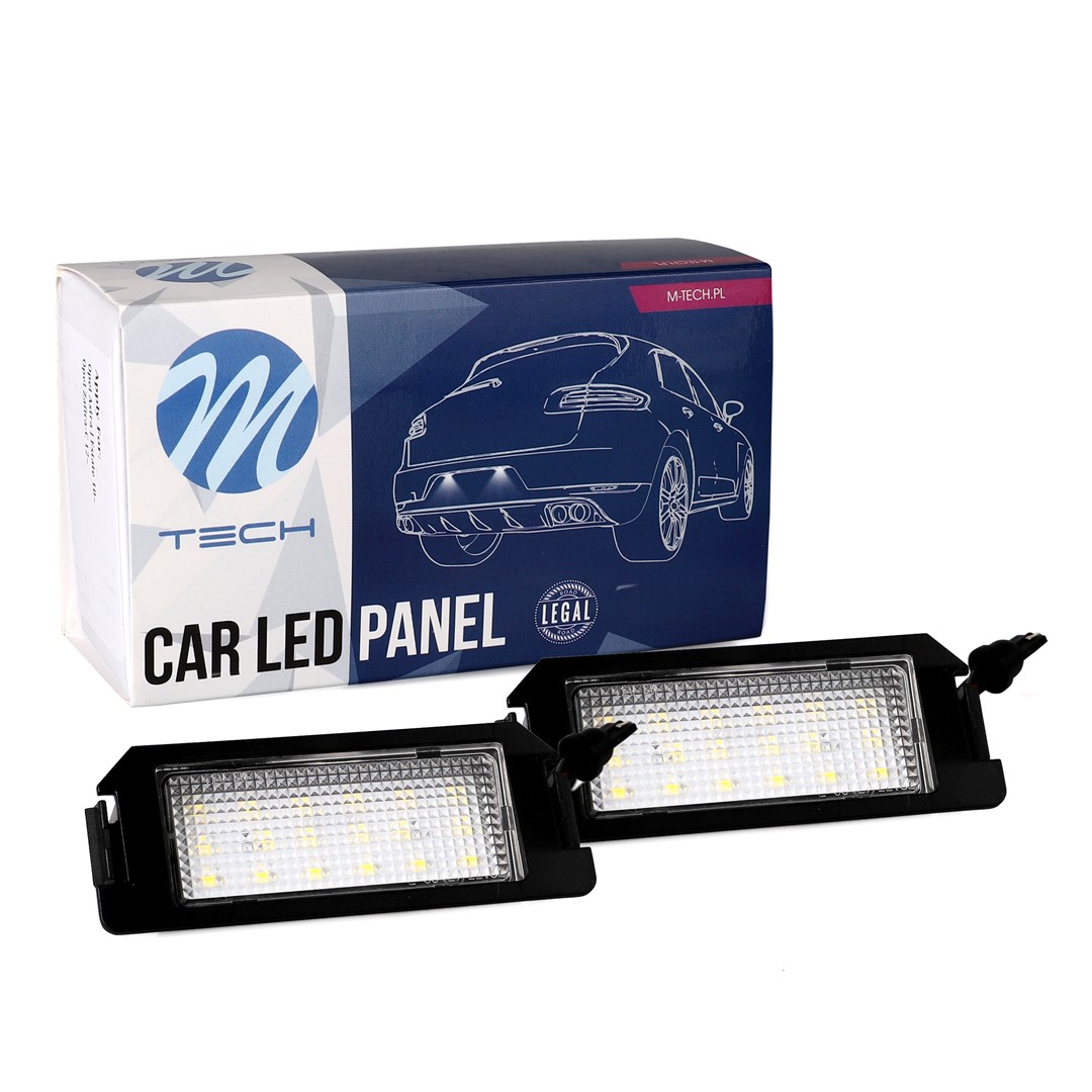 18SMD Hyundai I20 LED License Plate Light