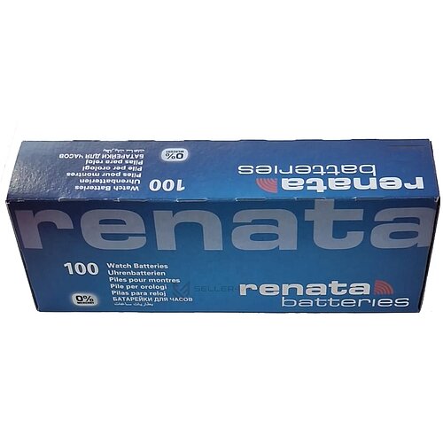 100 x Renata SR48 SR754SW 309 Silberoxid Batterie 1,55V