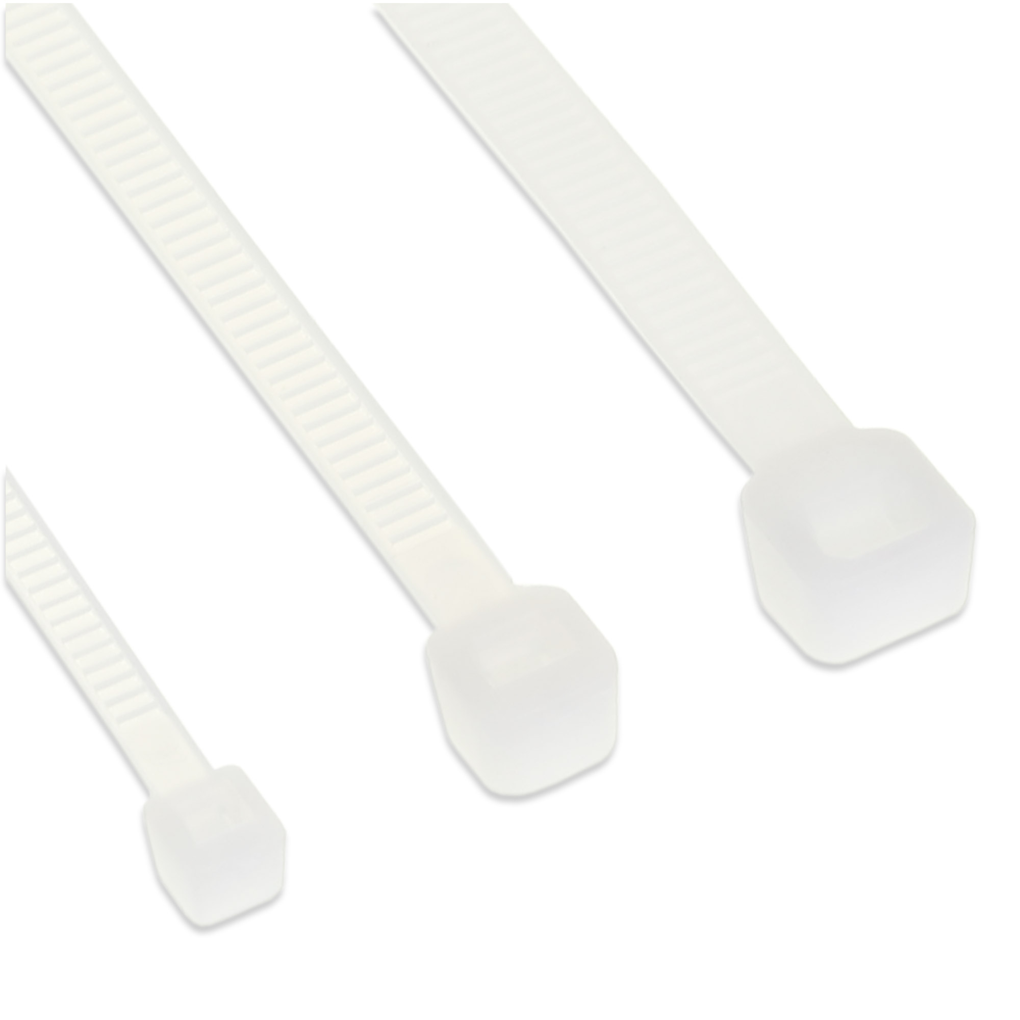 Inline® Kabelbinder, Länge 350mm, Breite 4,8mm, natur, 100 Stück