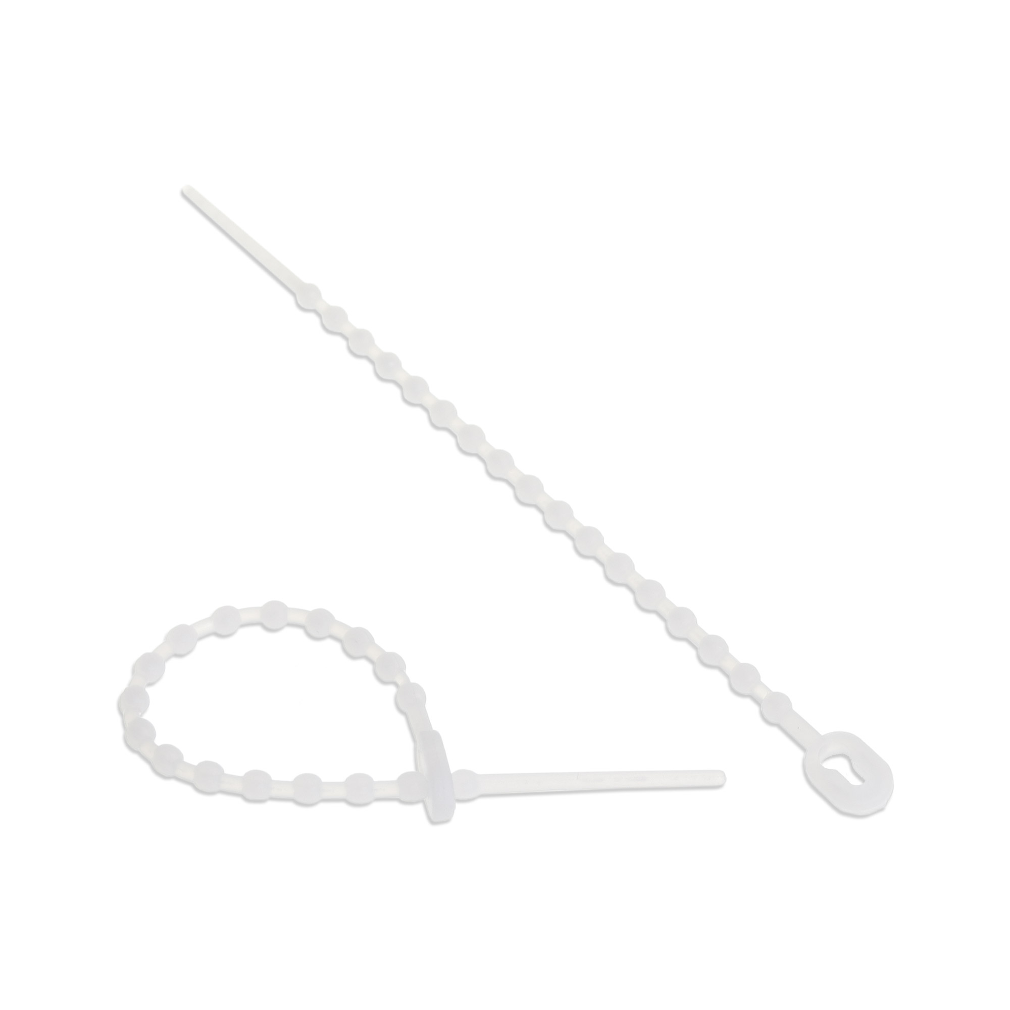 Inline® Kabelbinder Kugelbinder natur, Länge 100mm, 100 Stück