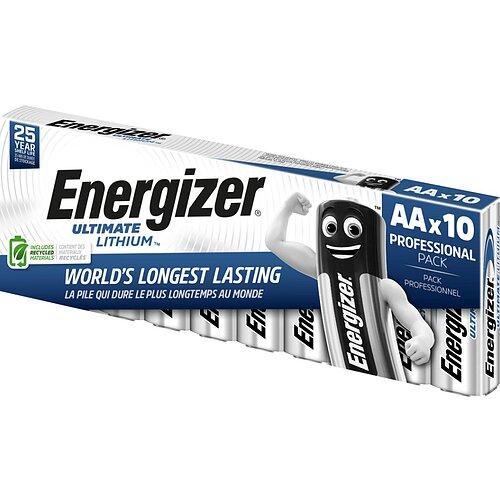 Energizer Ultimate AA Mignon FR6 Lithium Batterie - 20er Box Energizer Ultimate AA Mignon FR6 Lithium Batterie - 20er Box