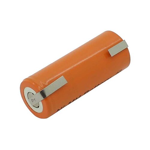 Panasonic NiMH-Akku HHR-200A 4/5A 2000mAh Flattop mit Lötfahne U-Form Panasonic NiMH-Akku HHR-200A 4/5A 2000mAh Flattop mit Lötfahne U-Form
