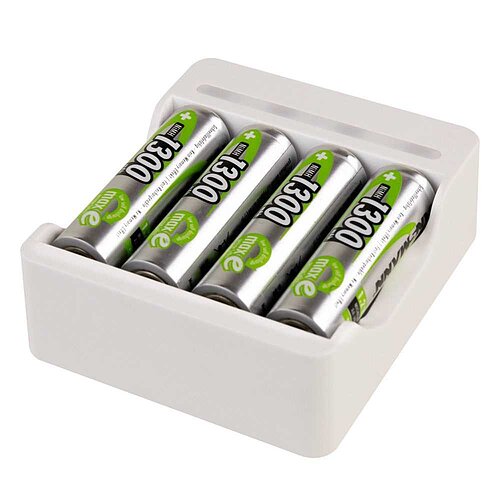 Ansmann Basic IV inkl. 4x AA 1300mAh 1001-0120-01
