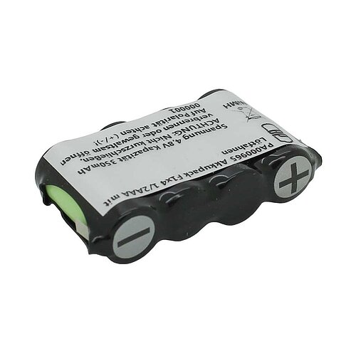 Akkupack NiMH 4,8V 350mAh F1x4 1/2AAA mit Lötfahnen passend für HM Funktechnik HM22XX Sender Akkupack NiMH 4,8V 350mAh F1x4 1/2AAA mit Lötfahnen passend für HM Funktechnik HM22XX Sender
