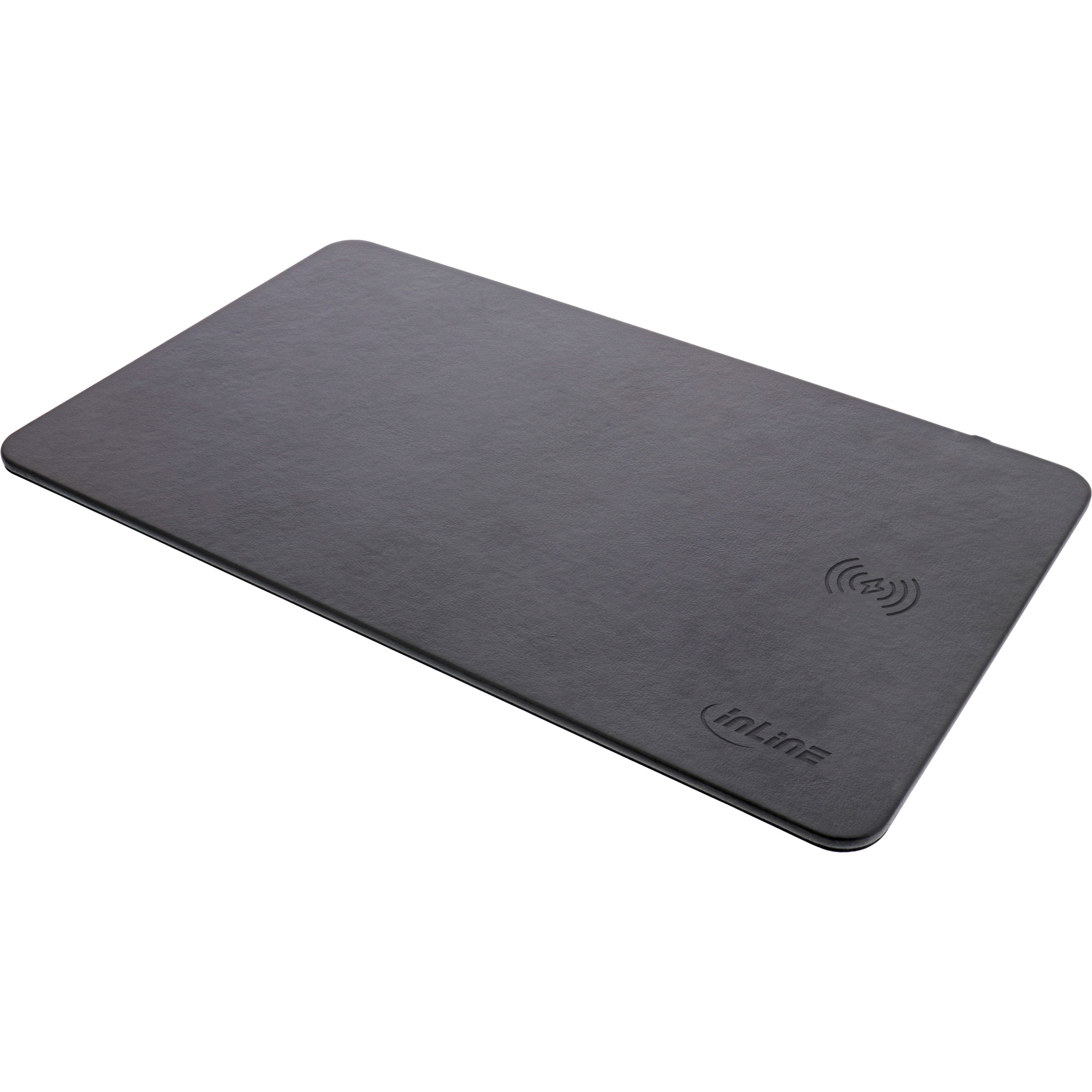 Inline® Maus-Pad, Wireless Charging, 370x225x7mm, schwarz