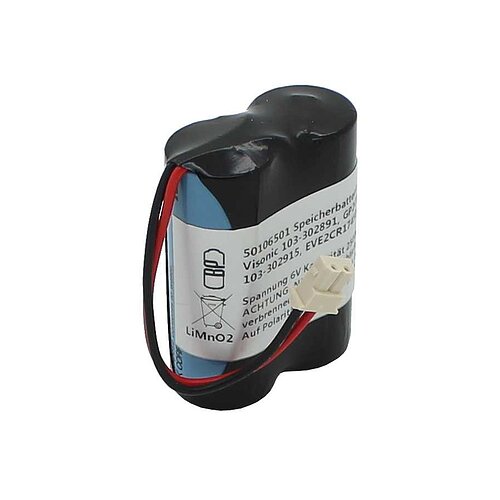 Speicherbatterie 6V ersetzt Visonic 103-302891, GP2CR123A-C, 103-302915, EVE2CR17450-C Speicherbatterie 6V ersetzt Visonic 103-302891, GP2CR123A-C, 103-302915, EVE2CR17450-C