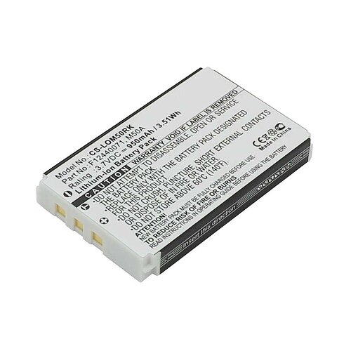 Ersatzakku LiIon 3,7V 950mAh ersetzt Logitech M50A