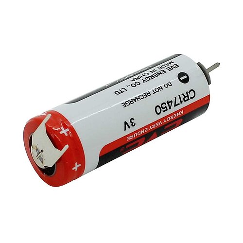 EVE CR17450 A 3V mit Printanschluß ++- 7,6mm EVE CR17450 A 3V mit Printanschluß ++- 7,6mm