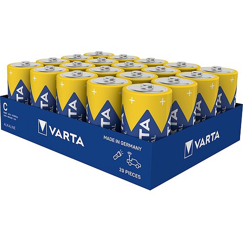 20x Varta Pro Industrial Baby C LR14 Alkaline 20x Varta Pro Industrial Baby C LR14 Alkaline