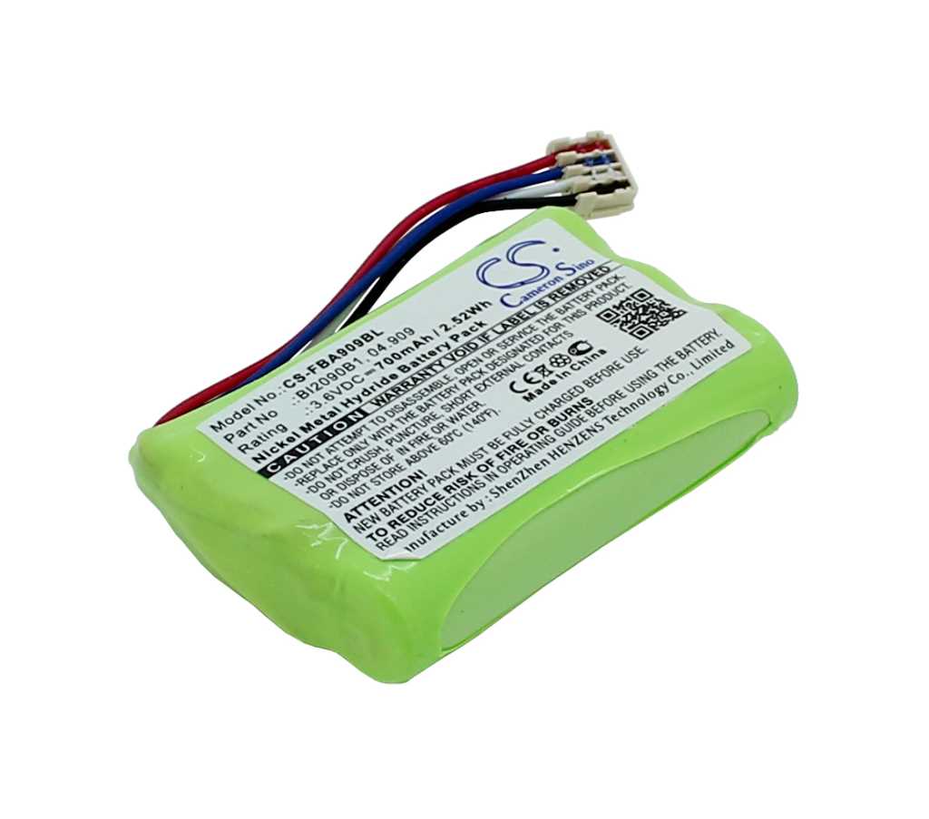 Kranakku NiMH 3,6V 750mAh ersetzt HBC BI2090B1