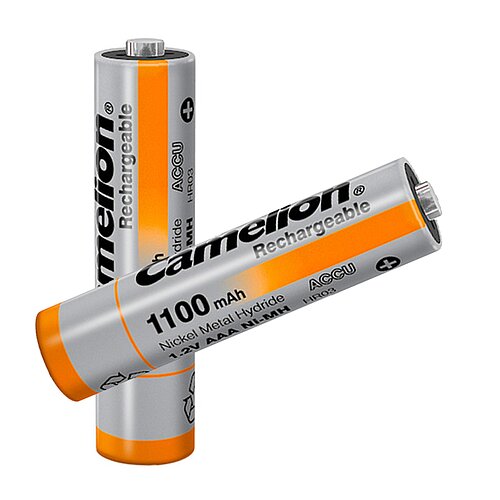 2x Camelion NiMH AAA Micro 1100mAh HR03 Classic Akku