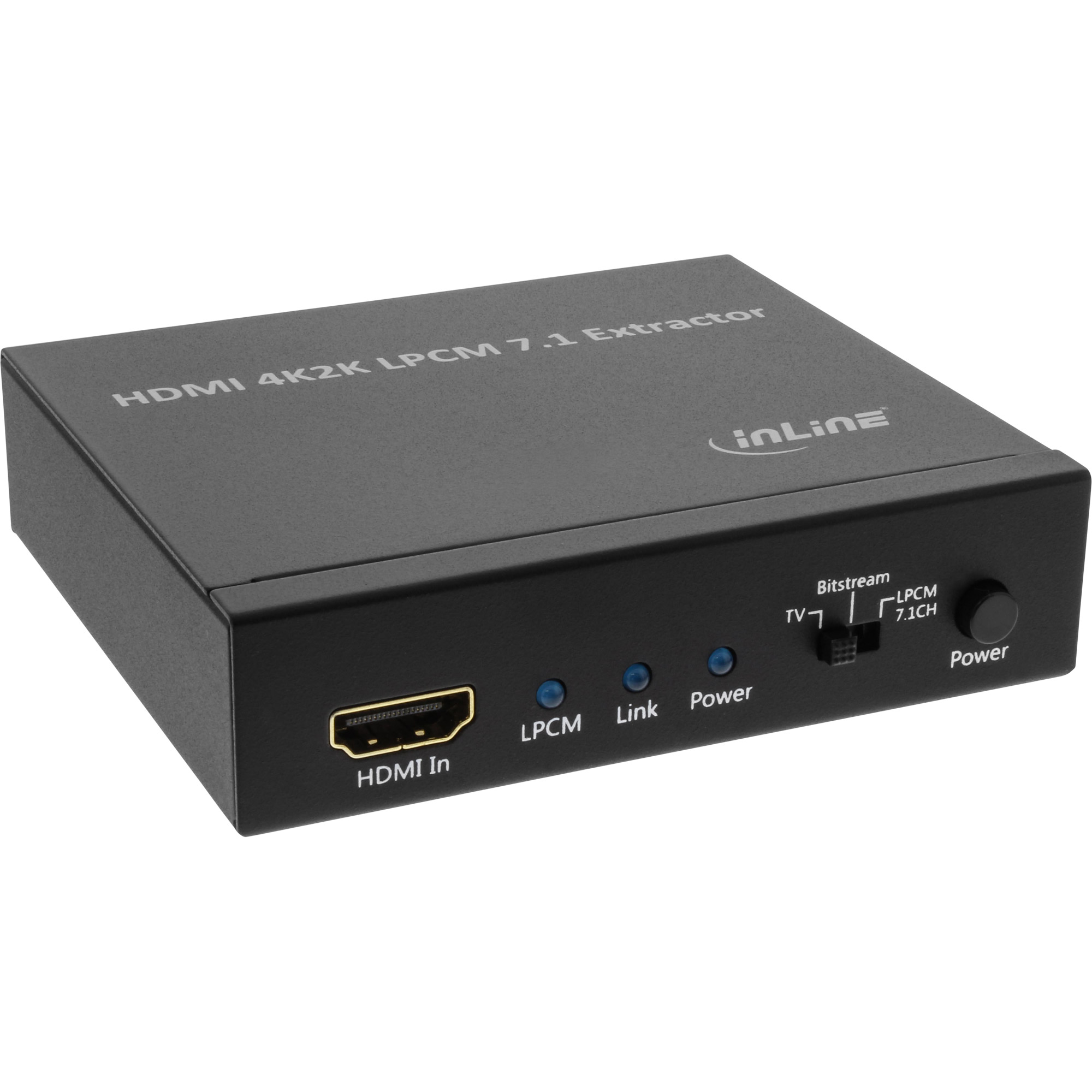 Inline® HDMI Audio Extraktor/Signaltrenner, Eingang 4K2K HDMI Inline® HDMI Audio Extraktor/Signaltrenner, Eingang 4K2K HDMI