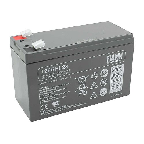 Fiamm 12FGHL28 12V 7,2Ah hochstromfähig Fiamm 12FGHL28 12V 7,2Ah hochstromfähig
