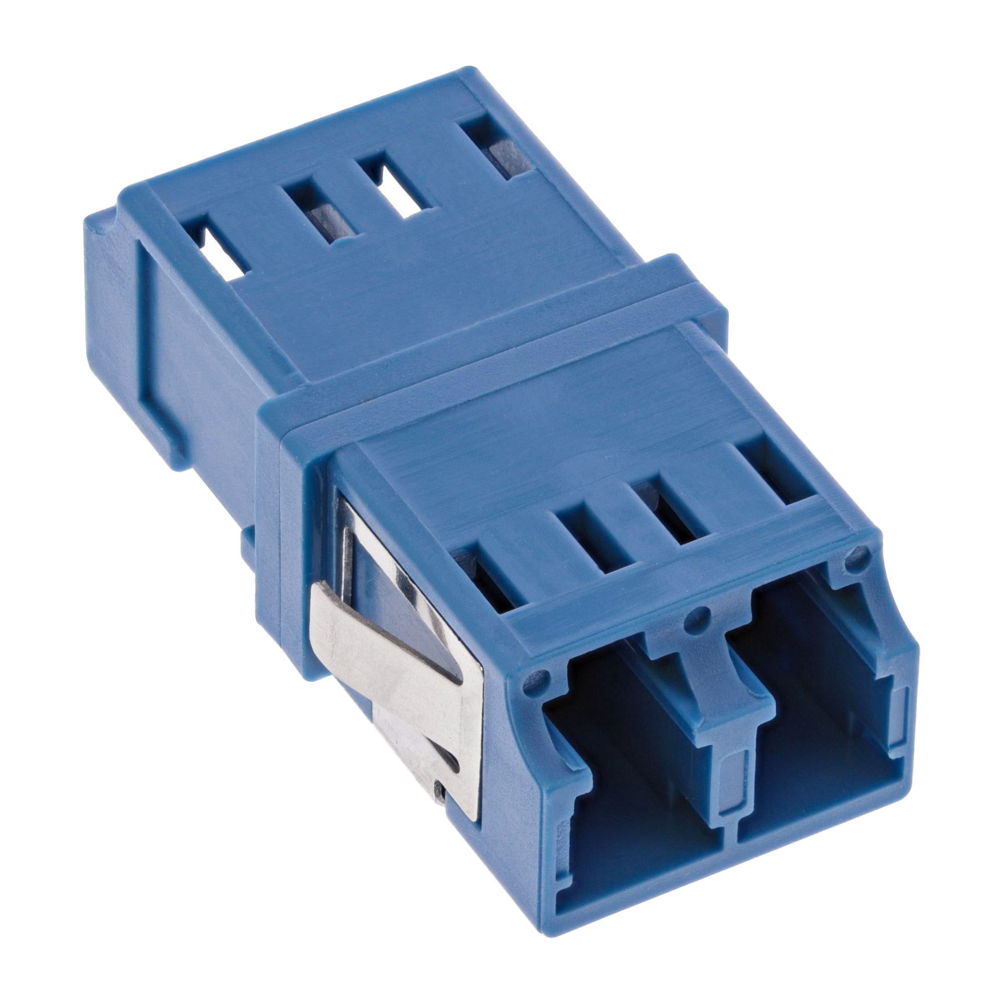 Inline® LWL Kupplung, Duplex LC/LC, singlemode, blau, Keramik-Hülse