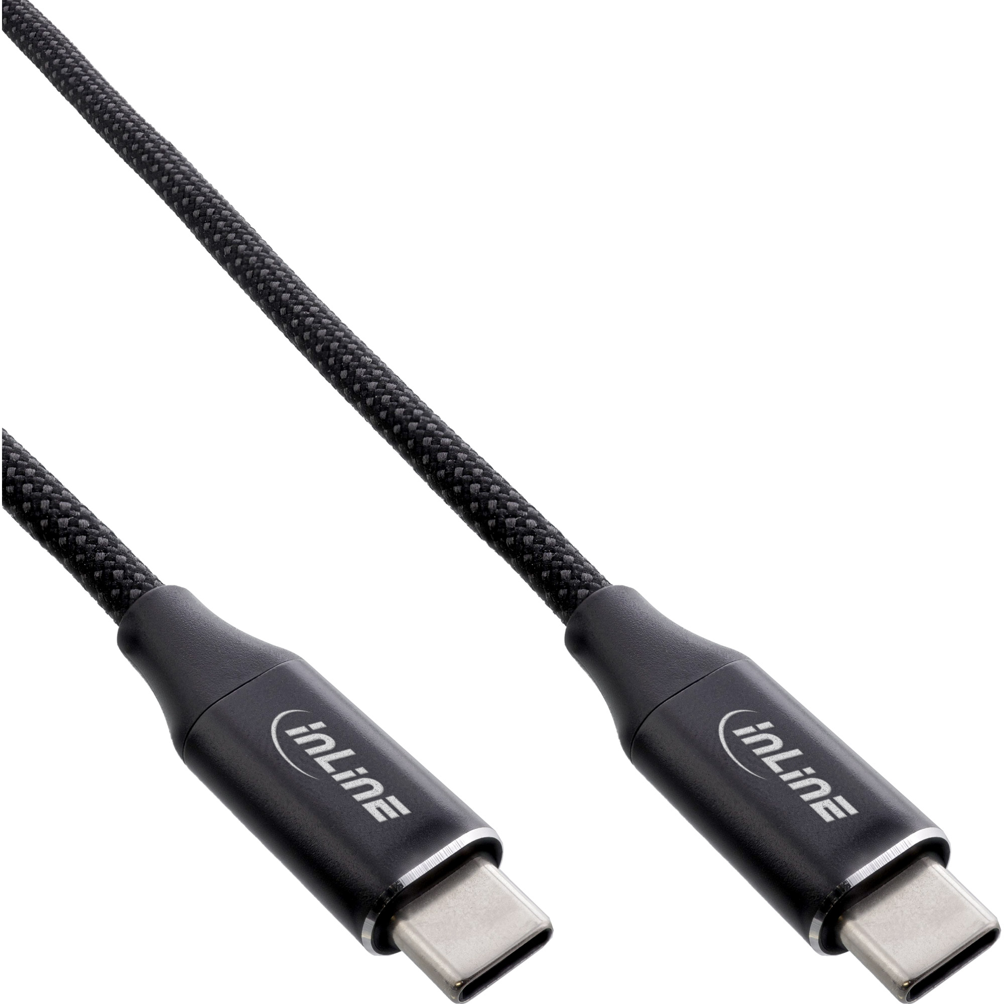Inline® Magnetic USB-C Kabel, USB-C Stecker/Stecker, 100W, schwarz, 2m Inline® Magnetic USB-C Kabel, USB-C Stecker/Stecker, 100W, schwarz, 2m