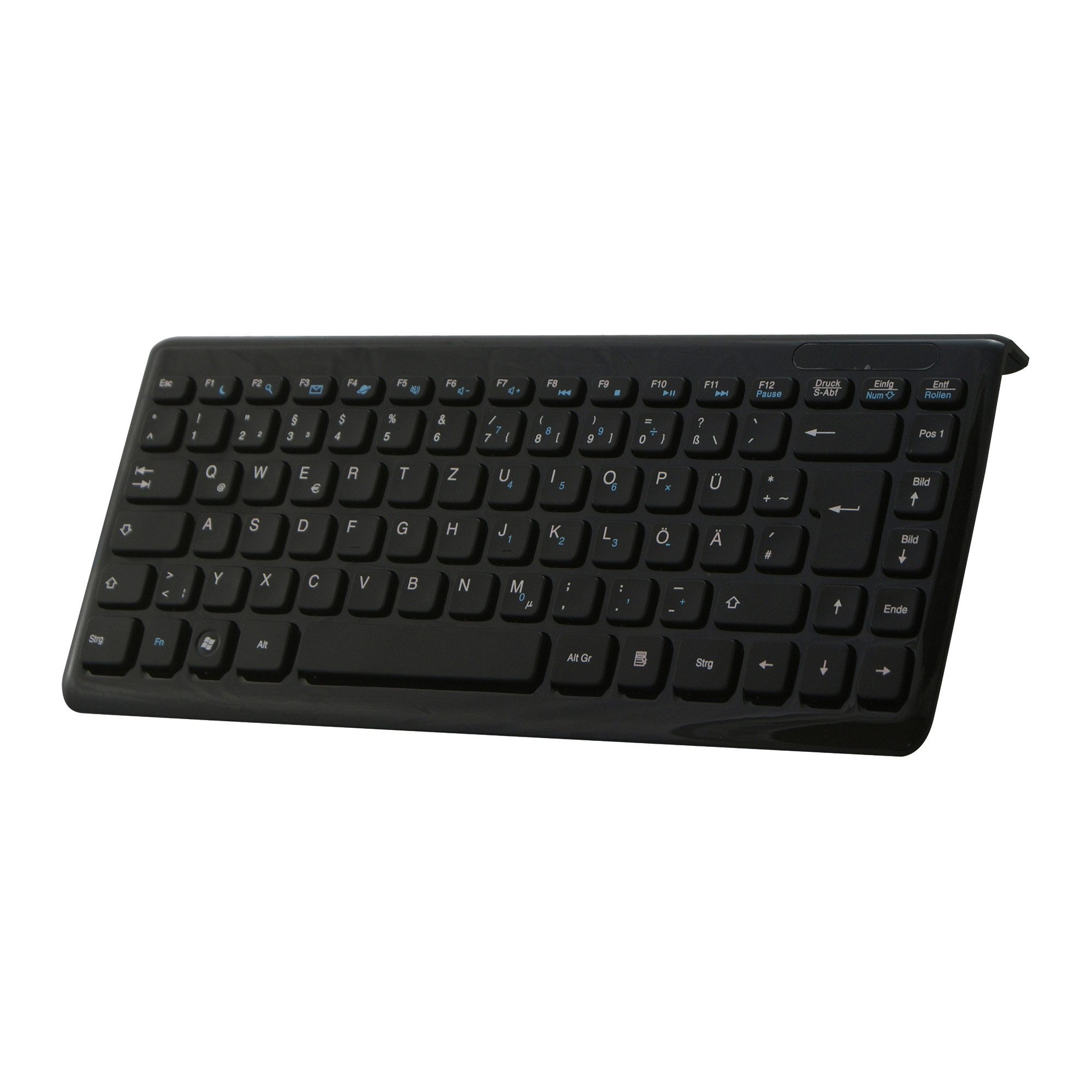 Perixx PERIBOARD-407 DE B, Mini USB-Tastatur, schwarz Perixx PERIBOARD-407 DE B, Mini USB-Tastatur, schwarz