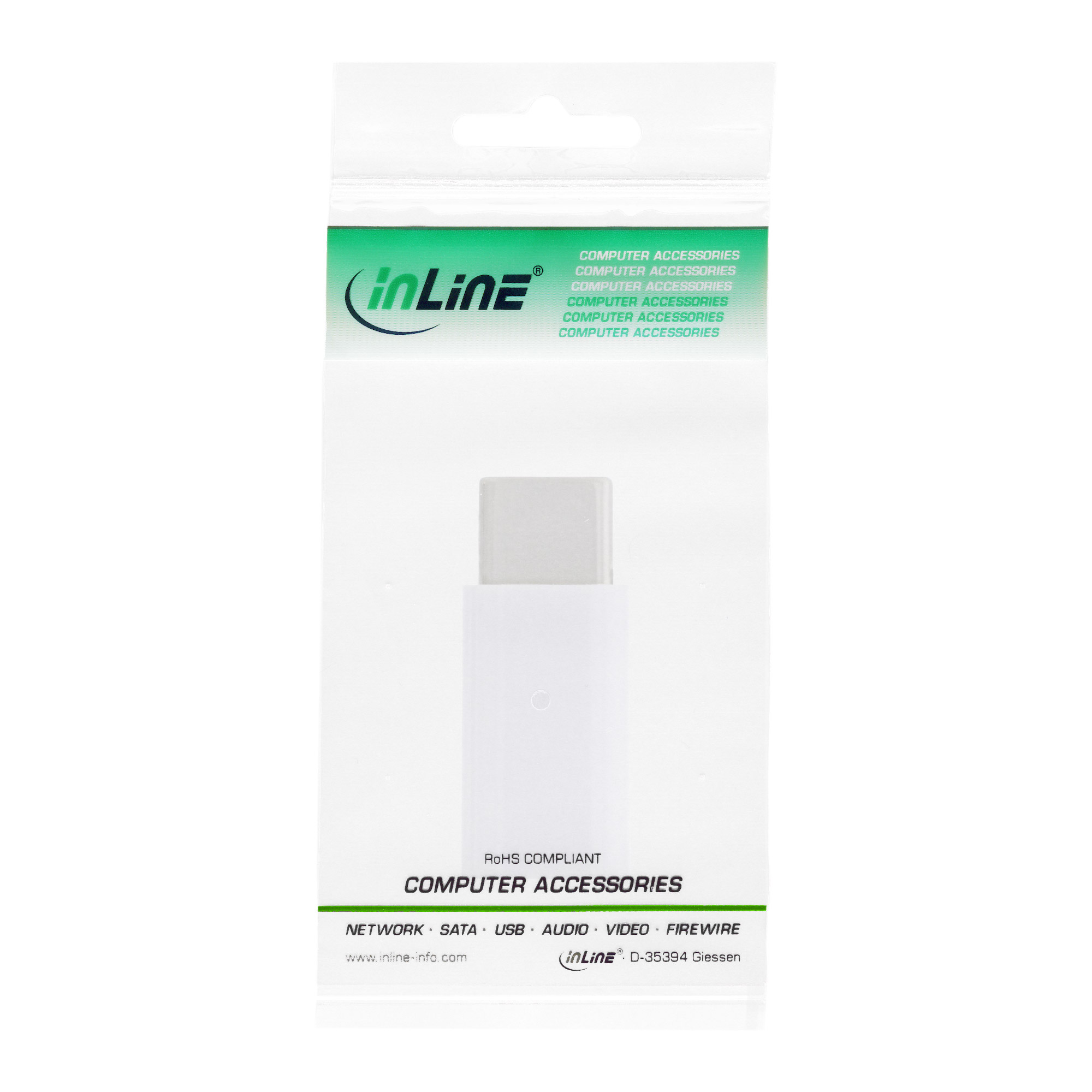 Inline® USB 2.0 Adapter, USB-C Stecker auf Micro-USB Buchse Inline® USB 2.0 Adapter, USB-C Stecker auf Micro-USB Buchse