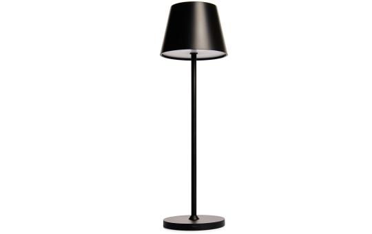 LED-Tischleuchte ROLF KERN „Club“ 38cm, schwarz, Akku, dimmbar