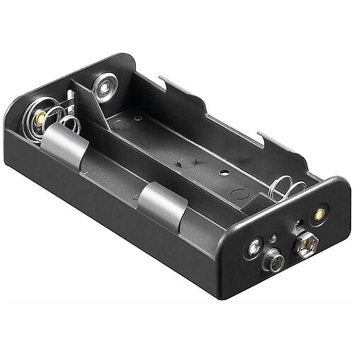 Batteriehalter für 4x Baby mit Druckknopf Batteriehalter für 4x Baby mit Druckknopf