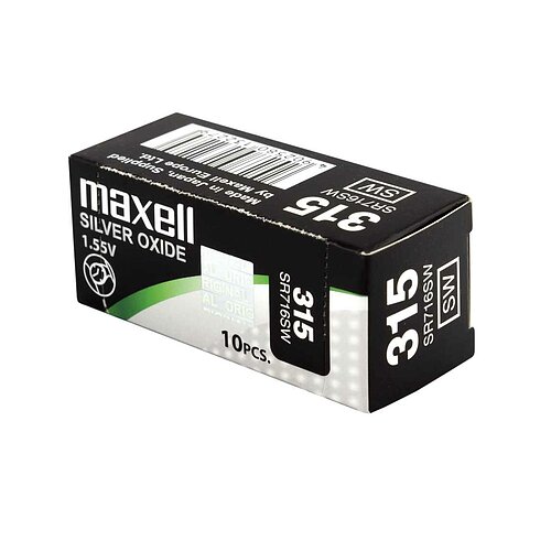 10x SR716SW SR67 315 Silberoxid Batterie Maxell 1,55 V 10x SR716SW SR67 315 Silberoxid Batterie Maxell 1,55 V