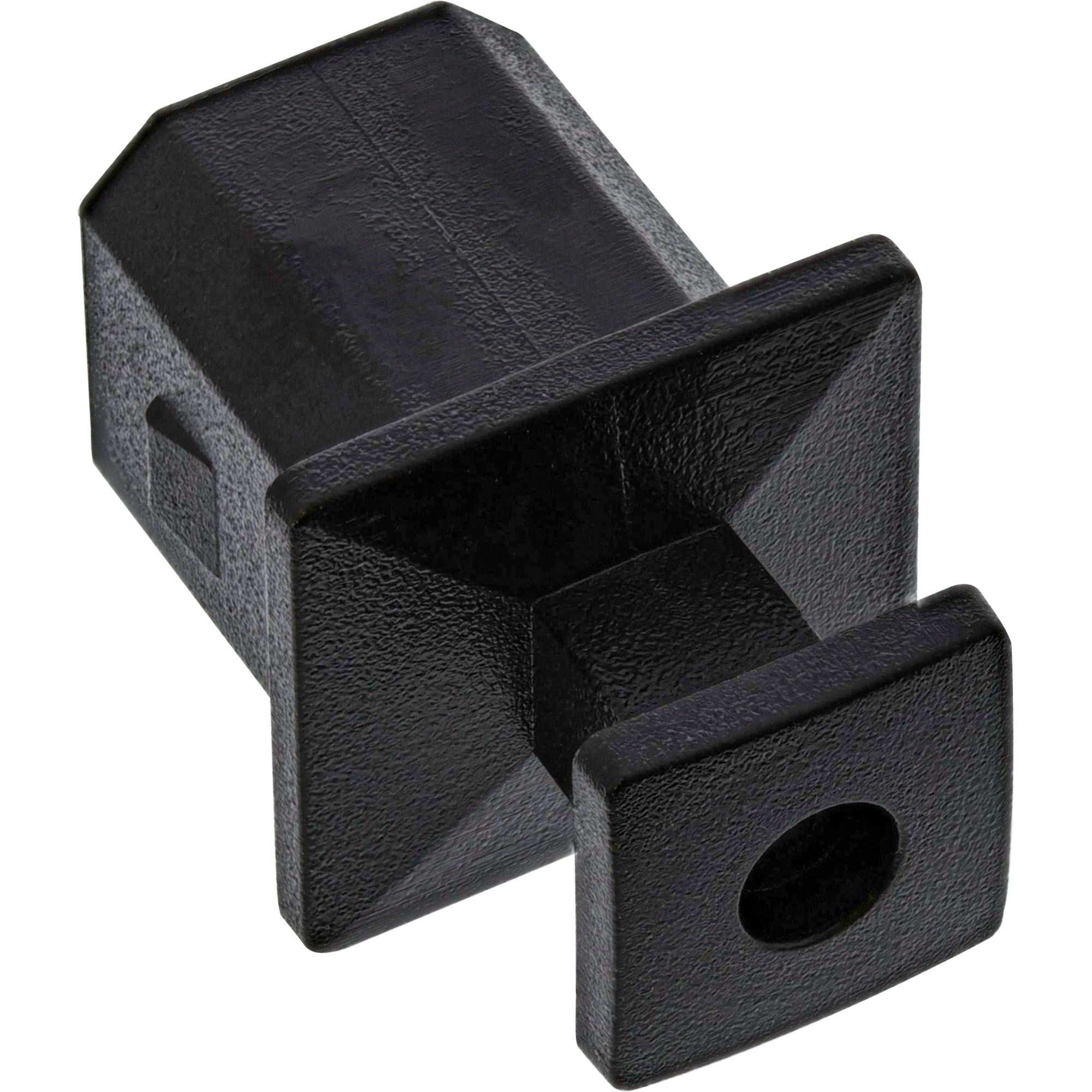 Inline® Staubschutz, für USB-B Buchse, schwarz 50er Pack