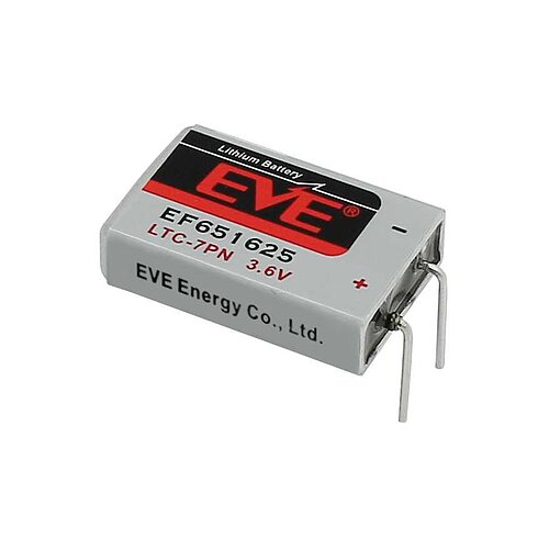 EVE EF651625 LTC-7PN Lithium 3,6V 750mAh EVE EF651625 LTC-7PN Lithium 3,6V 750mAh