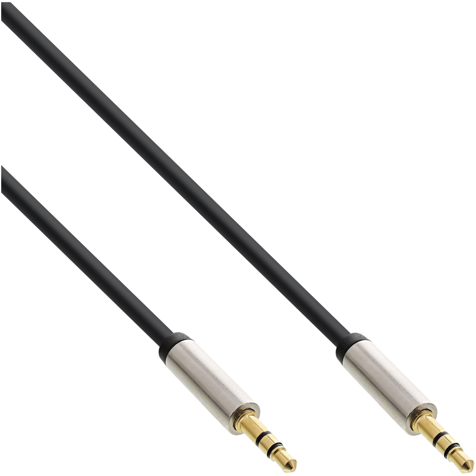 5m - Inline® Slim Audio Kabel Klinke 3,5mm ST/ST, Stereo 5m - Inline® Slim Audio Kabel Klinke 3,5mm ST/ST, Stereo
