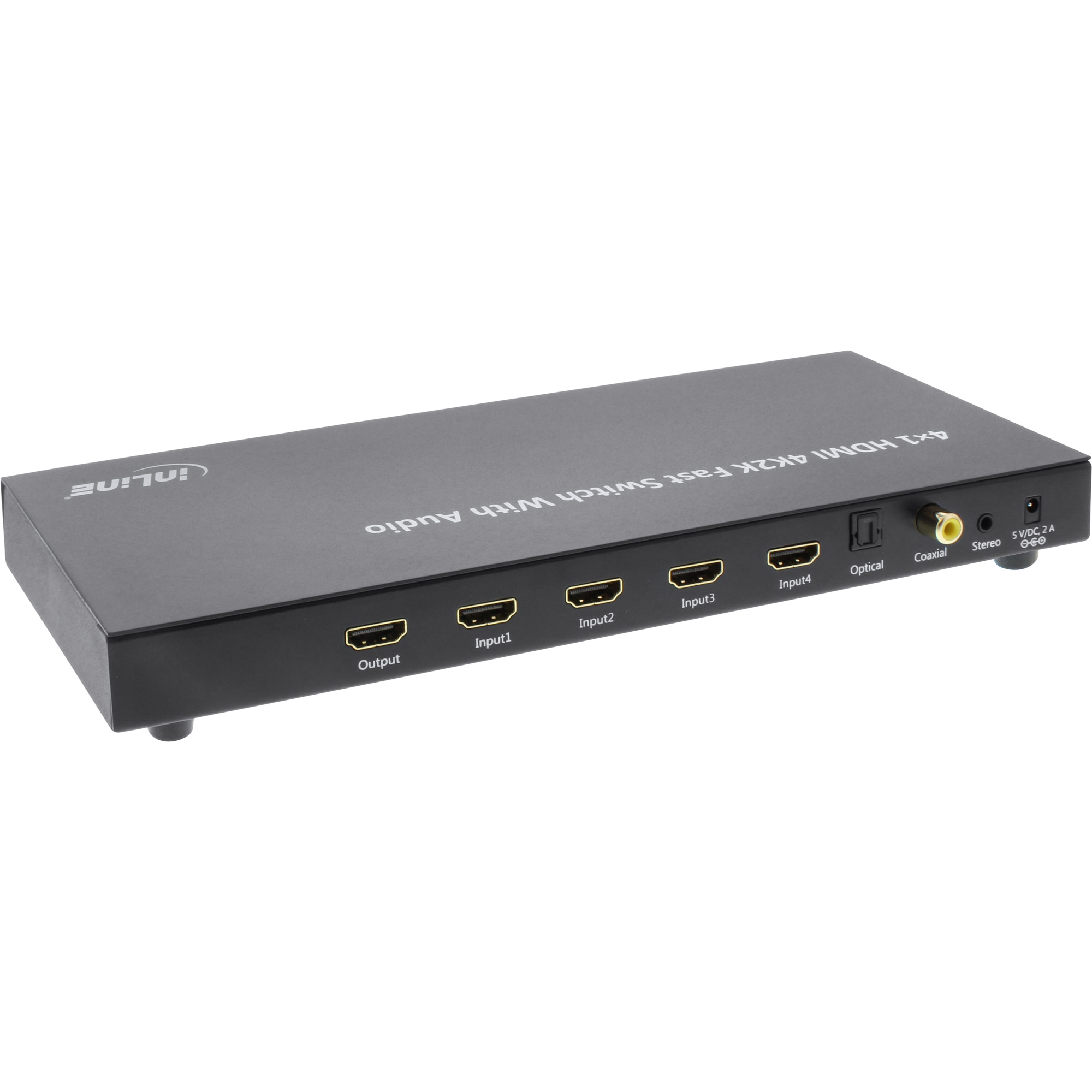 Inline® HDMI 4K2K Switch, 4-fach, mit Audio