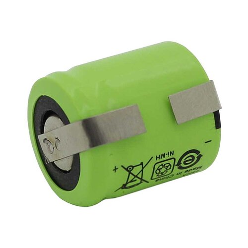 GP25AAH NiMH-Akku 1/3AA 1,2V 250mAh mit Lötfahnen U-Form GP25AAH NiMH-Akku 1/3AA 1,2V 250mAh mit Lötfahnen U-Form