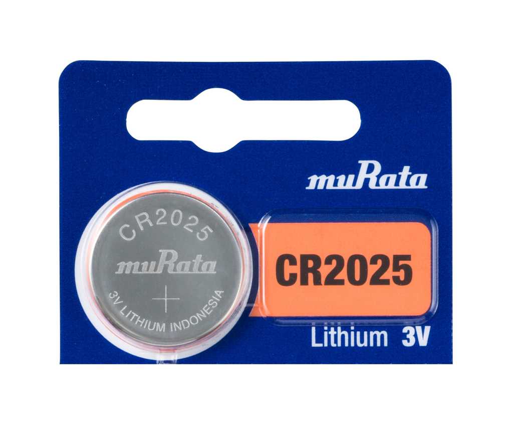 5x Murata eh. Sony CR2025 Lithium Knopfzelle 3V - 5 Batterien