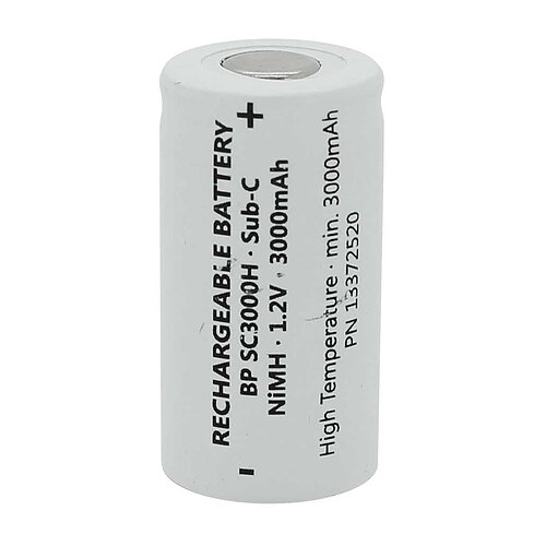 BP SC3000H NiMH-Akku 3000mAh Sub-C Flattop hochtemperatur BP SC3000H NiMH-Akku 3000mAh Sub-C Flattop hochtemperatur