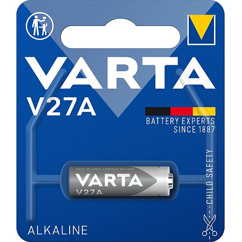 1x Varta V27A LR27A MN27 Alkaline 12V Batterie