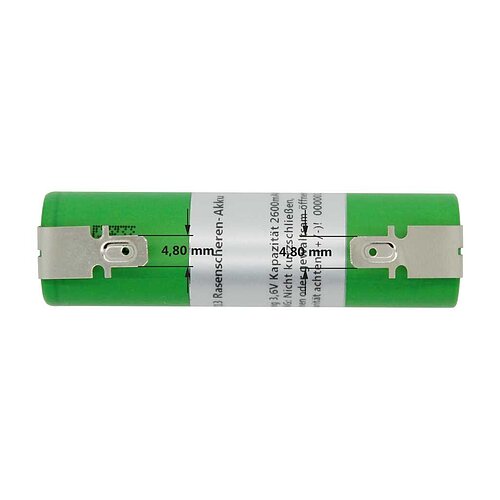 Gartengeräteakku LiMn 3,6V 2500mAh