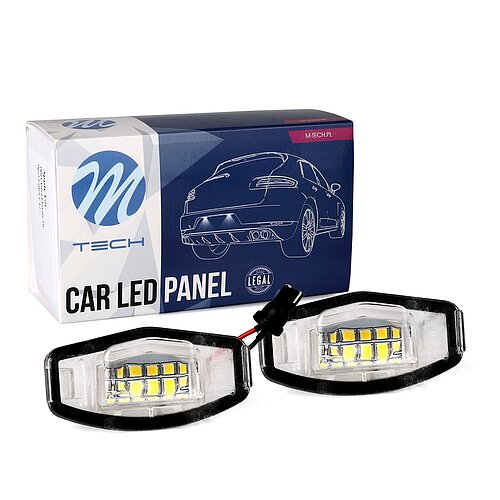 LED Kennzeichenbeleuchtung HONDA Civic 18SMD