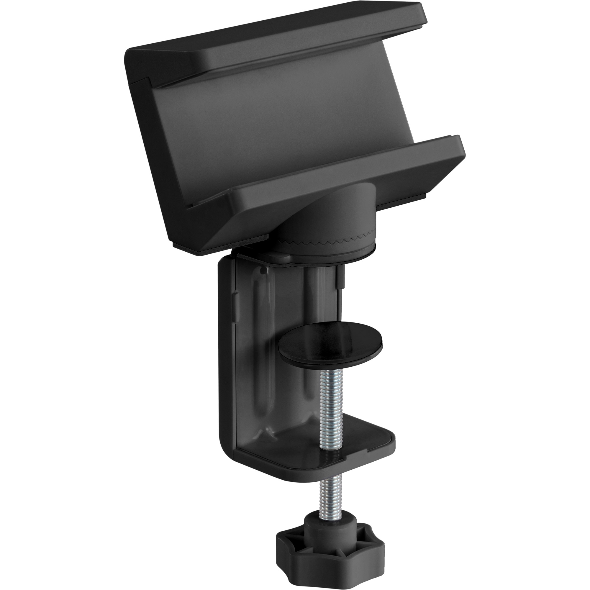 Inline® Tischklemme für Steckdosenleiste, drehbar, Schraubklemme, schwarz