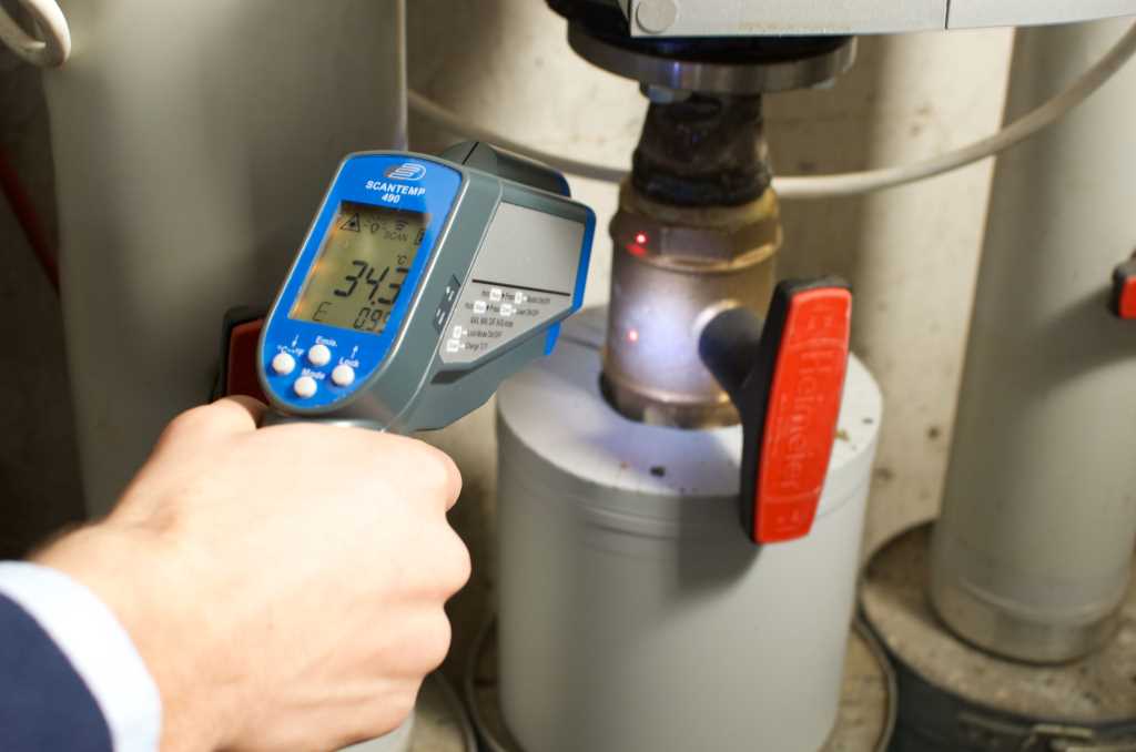 ScanTemp 490 Infrarot-Thermometer 31.1123K
