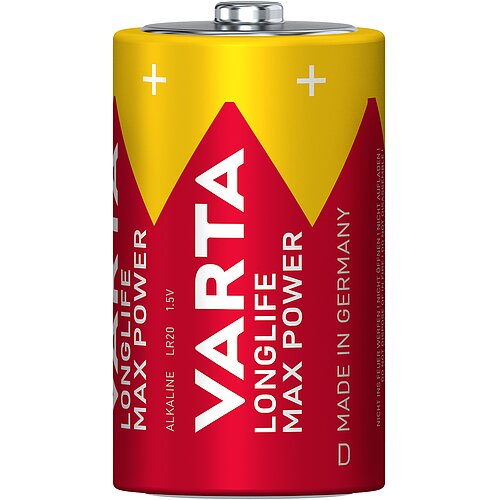 Varta Longlife Max Power Mono D LR20 Alkaline Batterie - 20er Verpackung