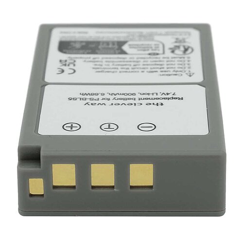 Digicam-Akku LiIon 7,4V 900mAh ersetzt Olympus BLS-5 Digicam-Akku LiIon 7,4V 900mAh ersetzt Olympus BLS-5
