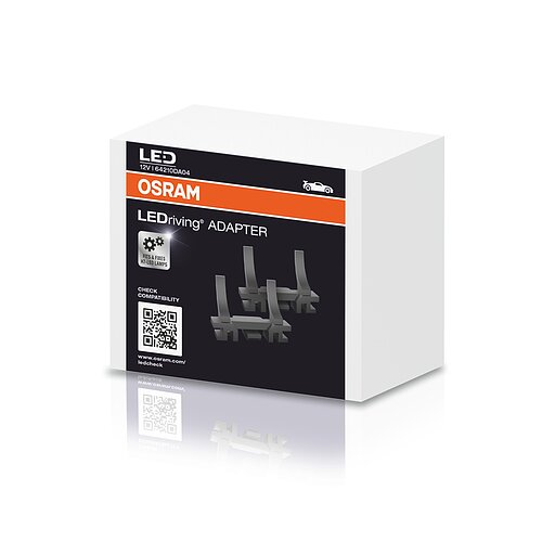 OSRAM Montagehalterung Adapter DA04 für NIGHT BREAKER LED H7-LED 2 Stück