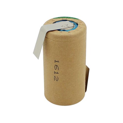 Panasonic NiMH-Akku BK-300SCE 3000mAh Sub-C Flattop mit Lötfahnen Z-Form Panasonic NiMH-Akku BK-300SCE 3000mAh Sub-C Flattop mit Lötfahnen Z-Form