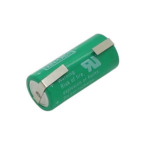 Varta 6237 CR2/3AA 3V mit Lötfahnen U-Form Varta 6237 CR2/3AA 3V mit Lötfahnen U-Form