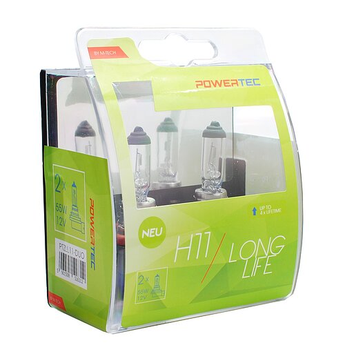 Powertec Long Life H11 12V DUO
