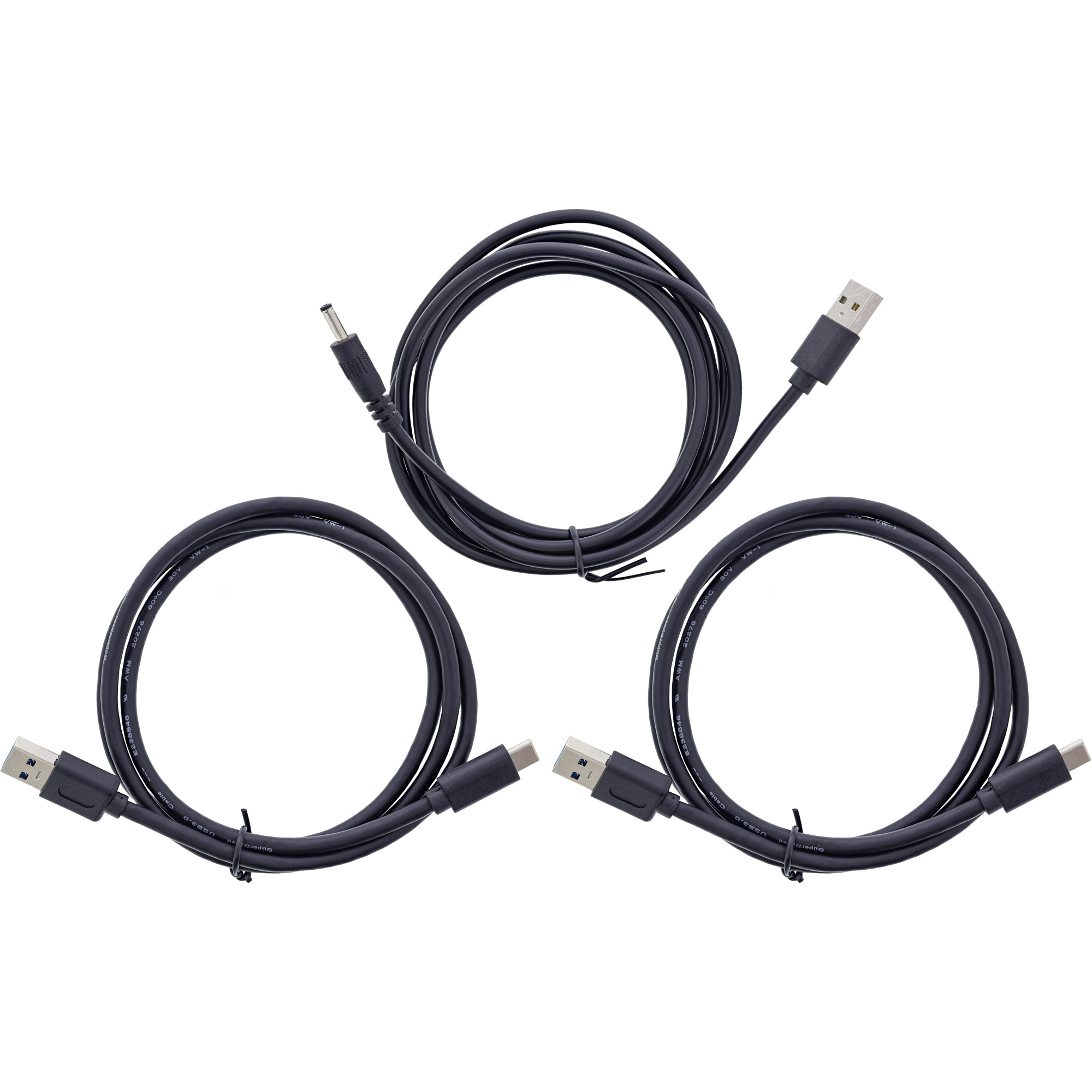 InLine® USB-C Switch, Umschalter für 2 PCs, 4-Port Hub, USB 3.2 Gen.1, schwarz