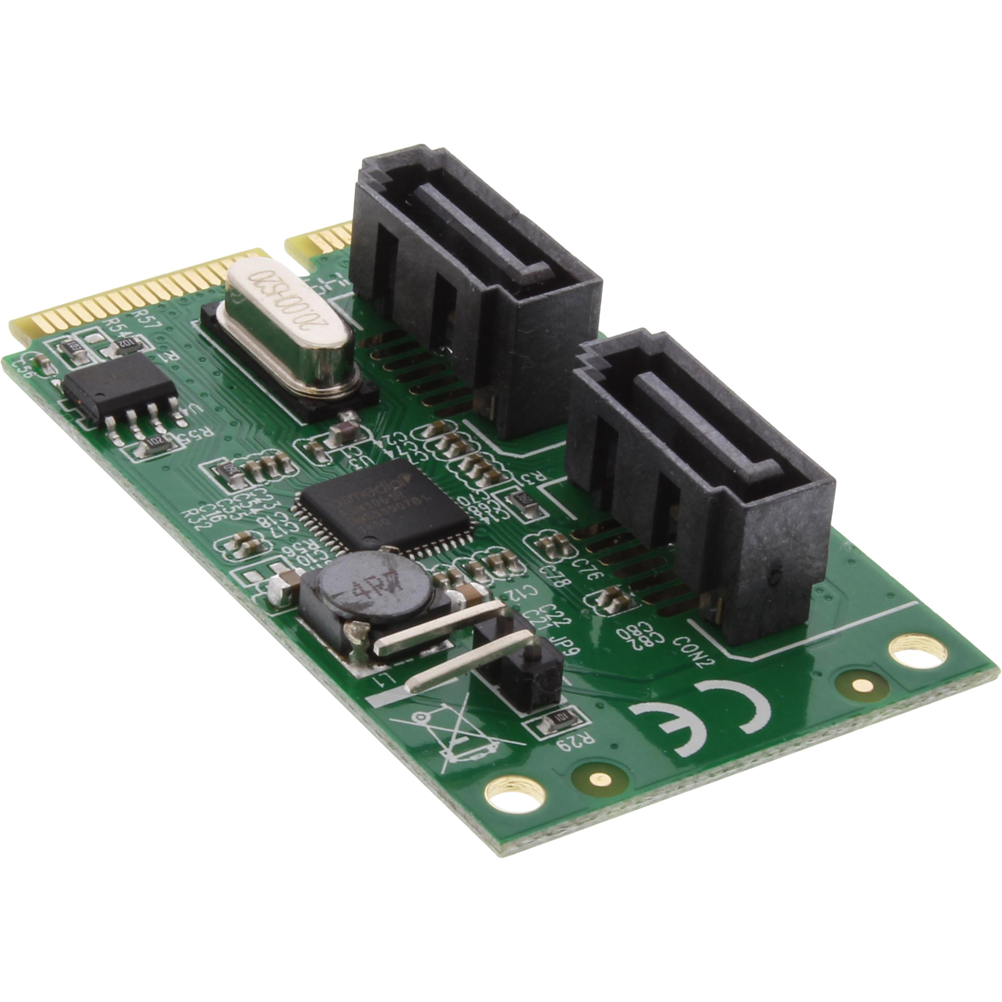 InLine® Mini-PCIe 2.0 Karte, 2x SATA 6Gb/s, RAID 0,1,SPAN InLine® Mini-PCIe 2.0 Karte, 2x SATA 6Gb/s, RAID 0,1,SPAN