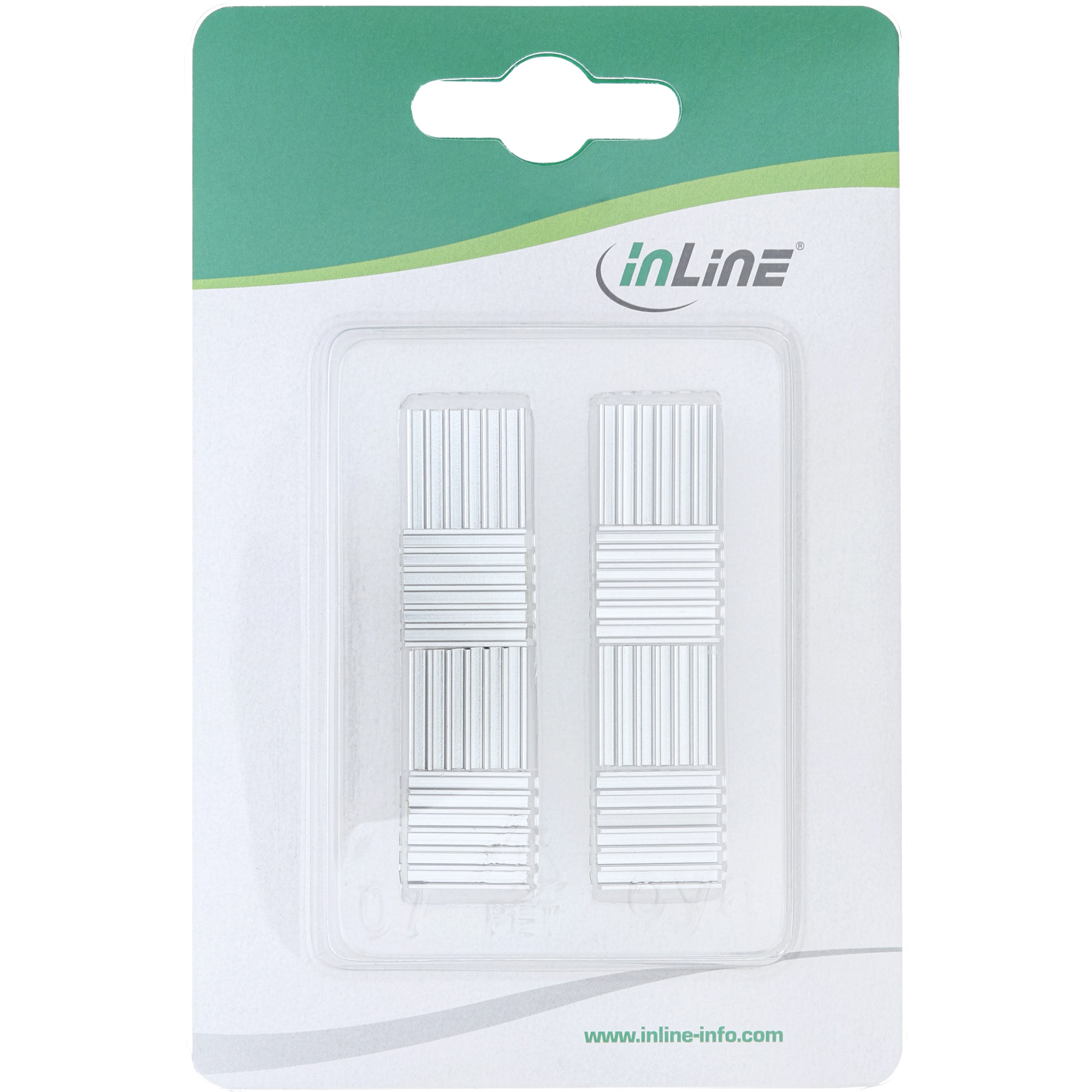 8er Pack Inline® IC-Kühler, selbstklebende Kühlrippen