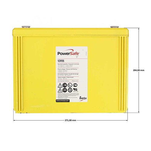 EnerSys PowerSafe 12V55 12V 56Ah (10hr)
