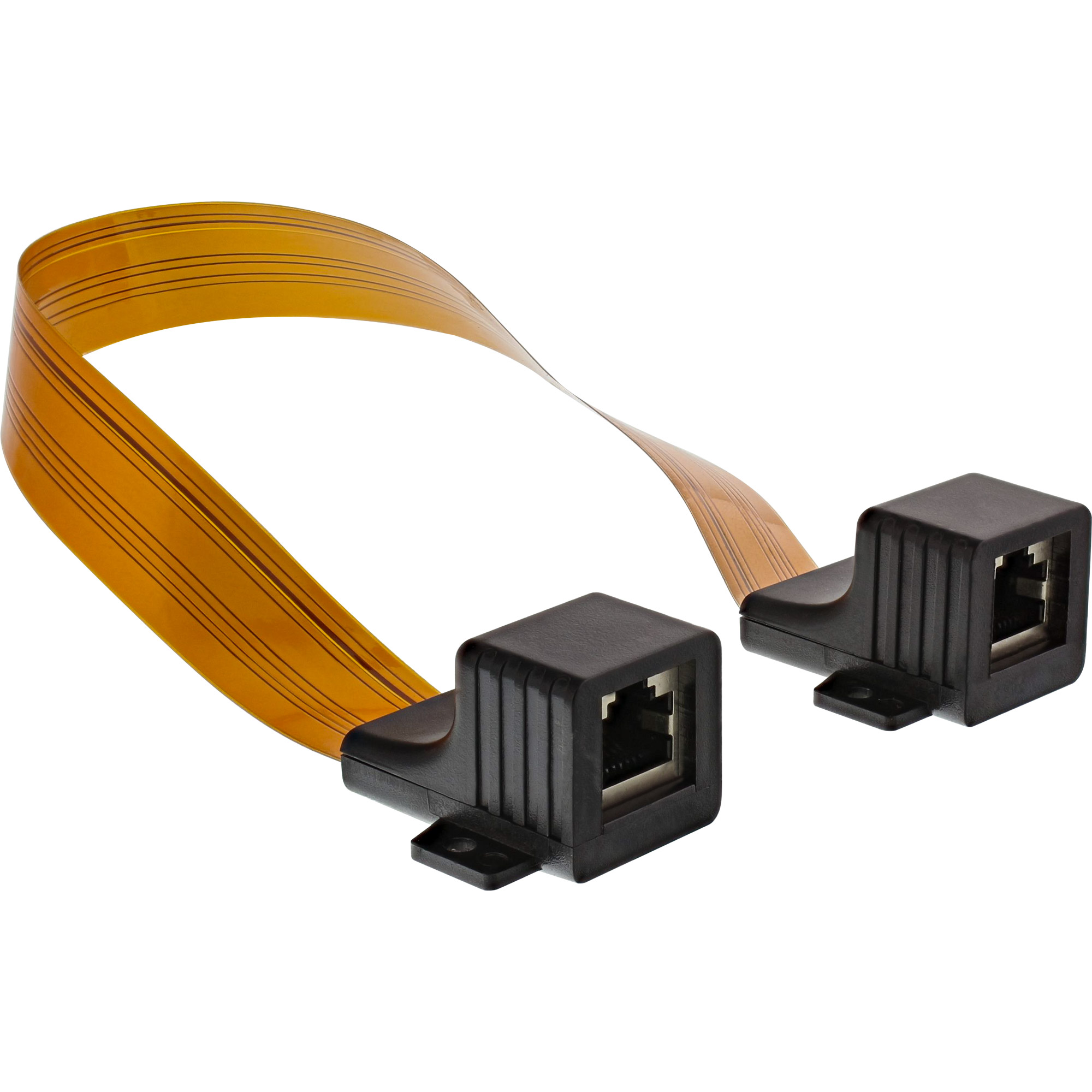 Inline® Patchkabel Fensterdurchführung, 2x RJ45 Buchse, ungeschirmt, 0,3m Inline® Patchkabel Fensterdurchführung, 2x RJ45 Buchse, ungeschirmt, 0,3m