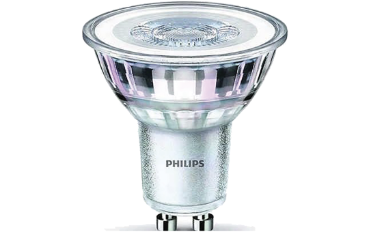 LED-Strahler Philips ''CorePro'', GU10, 3,5W, 3000K, 265lm, 230V LED-Strahler Philips ''CorePro'', GU10, 3,5W, 3000K, 265lm, 230V