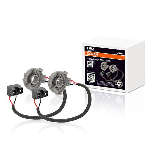 OSRAM Montagehalterung Adapter DA07 für NIGHT BREAKER LED H7-LED 2 Stück