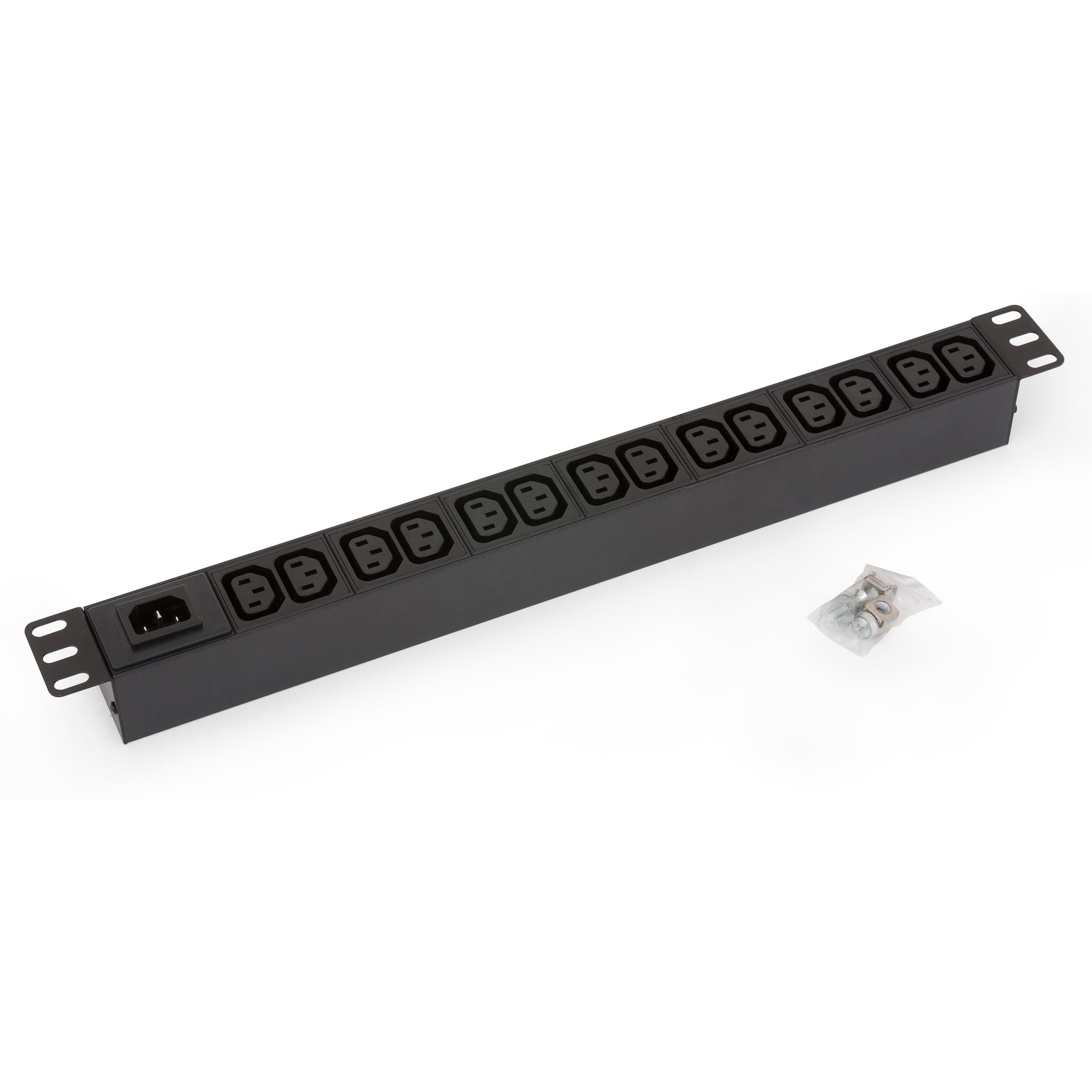 Triton RAB-PD-X10-A1 19" Steckdosenleiste 1HE 14x C13, 1x C14, max.10A